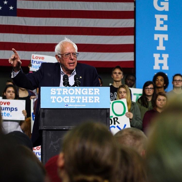 Sen. Bernie Sanders Persuades Millennials To Vote Democratic