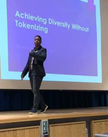 Ebone Bell speaks to USG and the Panhellenic Council on tokenism